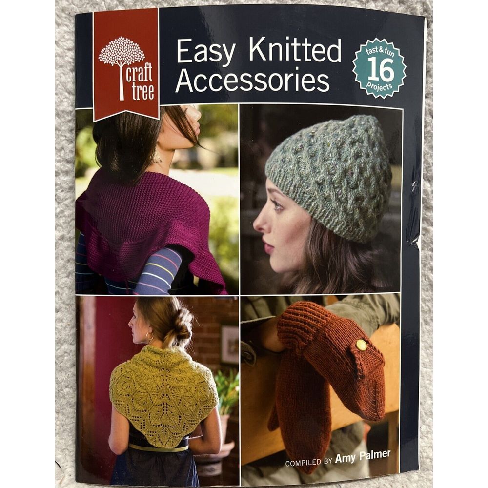 CRAFT TREE EASY KNITTED ACCESSORIES By‎ Amy Palmer - Good Condition